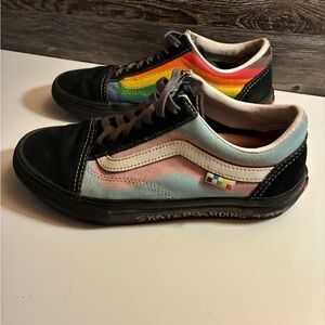 Vans Kids Rainbow Stripe Sneakers